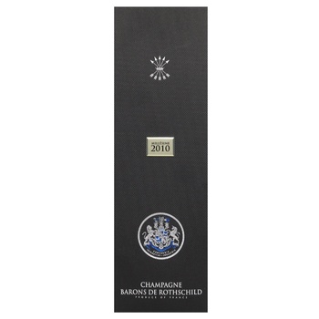 Barons De Rothschild Millesime 2010 White Brut Champagne 12% 0.75l - buy, prices for WINETIME - photo 3