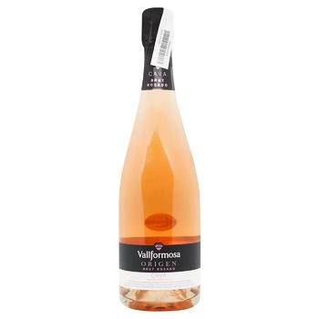 Вино ігристе Vallformosa Origen Cava Brut рожеве брют 12% 0,75л - купити, ціни на - фото 1