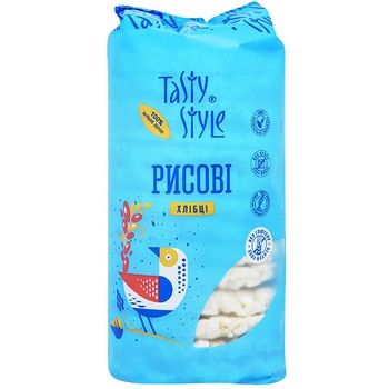 Хлібці Tasty Style хрусткі рисові 95г