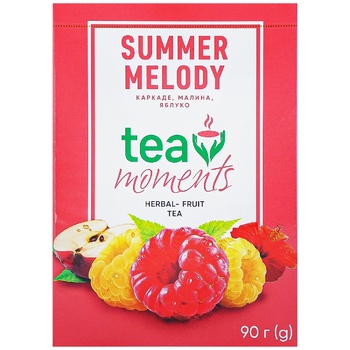 Чай цветочно-травяной Tea Moments Summer Melody 90г - купить, цены на Auchan - фото 2