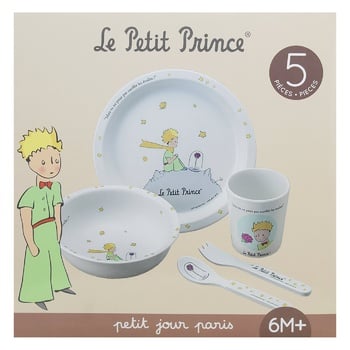 Набор посуды Petit Jour Paris Le Petit Prince детский подарочный белый 5 предметов - купить, цены на - фото 2