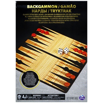 Spin Master Backgammon Table Game - buy, prices for Auchan - photo 2