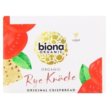 Хлебцы Biona Organic ржаные органические 200г - купить, цены на WINETIME - фото 2