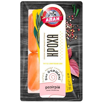 Alan Kroha Boiled Sausage 290g - buy, prices for Auchan - photo 1