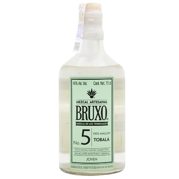 BruXo No5 Tobala Joven Mezcal 46% 0.7l - buy, prices for WINETIME - photo 1