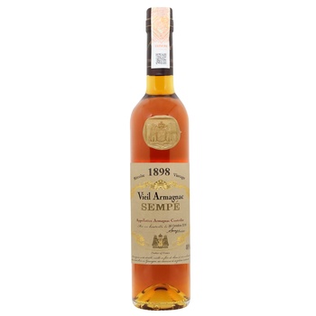 Sempe 1898 Armagnac 40% 0.5l - buy, prices for WINETIME - photo 3