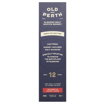 Old Perth 12yo Whiskey 46% 0.7l - buy, prices for WINETIME - photo 2