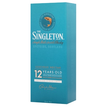 The Singleton Luscious Nectar 12yo Whiskey 40% 0.7l - buy, prices for - photo 2