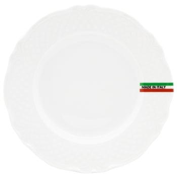 Saturnia Malaga Plate Porcelain for Dessert White 21cm - buy, prices for ULTRAMARKET - photo 1