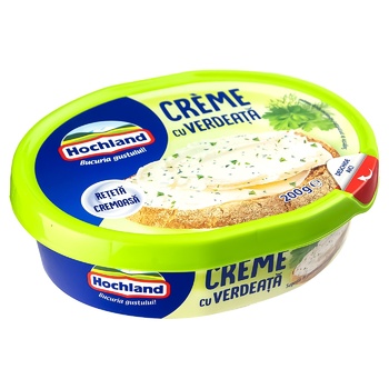 Hochland Fresh Cream-Cheese with Herbs 60% 200g - buy, prices for METRO - photo 1