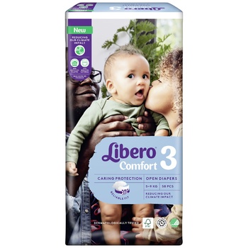 Libero Comfort Diapers 3s 5-9kg 58pcs - buy, prices for Auchan - photo 2