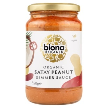 Соус Biona Organic Satay арахисовый органический 350г - купить, цены на WINETIME - фото 1