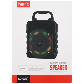 Havit Portable Speaker HV-SQ102BT 3W RGB - buy, prices for Auchan - photo 2