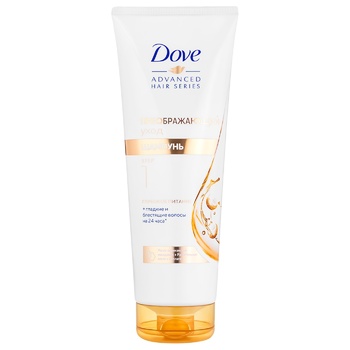 Dove Аdvanced Hair Series Pure Care Dry Oil Shampoo 250ml - buy, prices for Auchan - photo 1