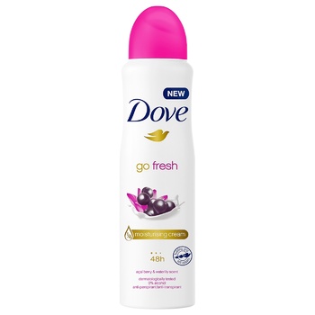 Dove Acai Berry and Water Lily Spray Antiperspirant 150ml - buy, prices for Za Raz - photo 1