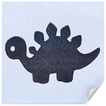 Dexter's Dino Reflective Sticker 4*4cm