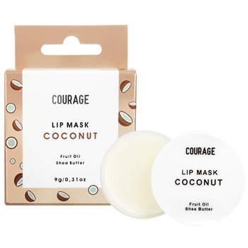 Маска бальзам для губ Courage Lip Mask Coconut 9г - купити, ціни на Auchan - фото 1