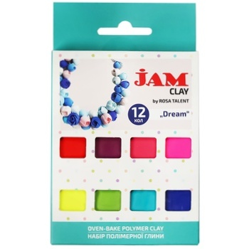 Rosa Talent Dream Set of Polymer Clay 12pcs*20g - buy, prices for Auchan - photo 1