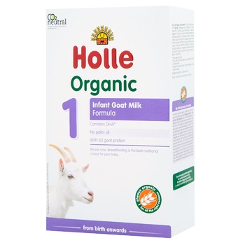 Holle №1 Organic Goat Milk Children's Mix from Birth 400g - buy, prices for WINETIME - photo 1