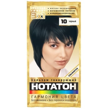 Notaton Toning Balsam for Hair No.10 Black 30ml - buy, prices for Auchan - photo 1