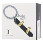 Брелок Metalmorphose Nowboard with Snowflake Charm