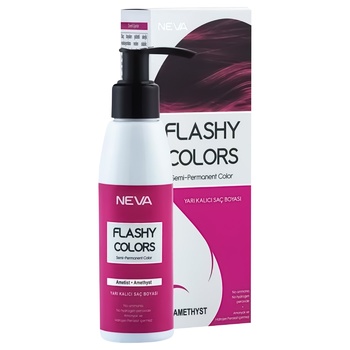 Маска тонуюча Neva Flash Colors Amethyst 100мл - купити, ціни на - фото 1