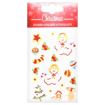 Christmas Stickers 3D 80х120mm