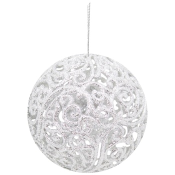 Mislt Openwork Ball Christmas Decoration 8cm in Assortment - buy, prices for NOVUS - photo 4