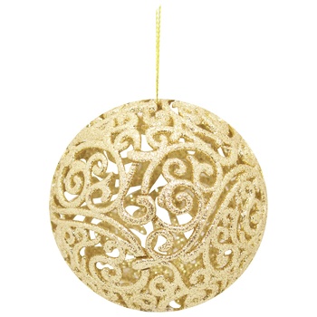 Mis Lt Openwork Christmas Ball 8cm in Assortment - buy, prices for - photo 3