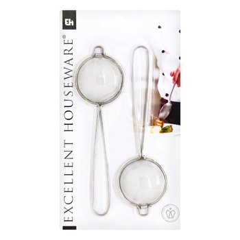 sieve koopman stainless steel 2pcs 17.5cm China - buy, prices for - photo 1