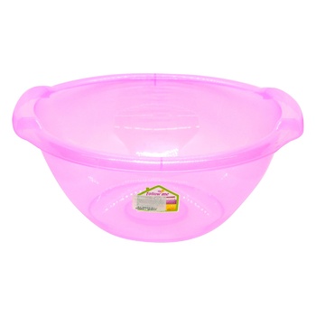 Bursev Round Transparent Plastic Bowl 9l - buy, prices for Tavria V - photo 3