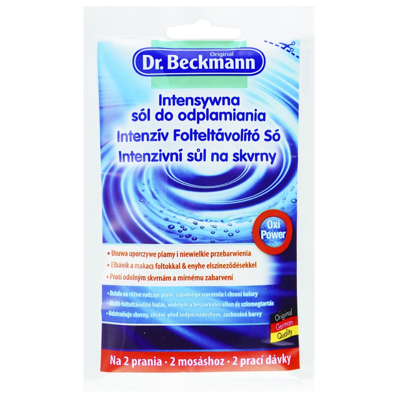 

Соль Dr. Beckmann для выведения пятен 100г