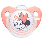 Nuk Trend Mickey Silicone Red Soother for Girl s.2