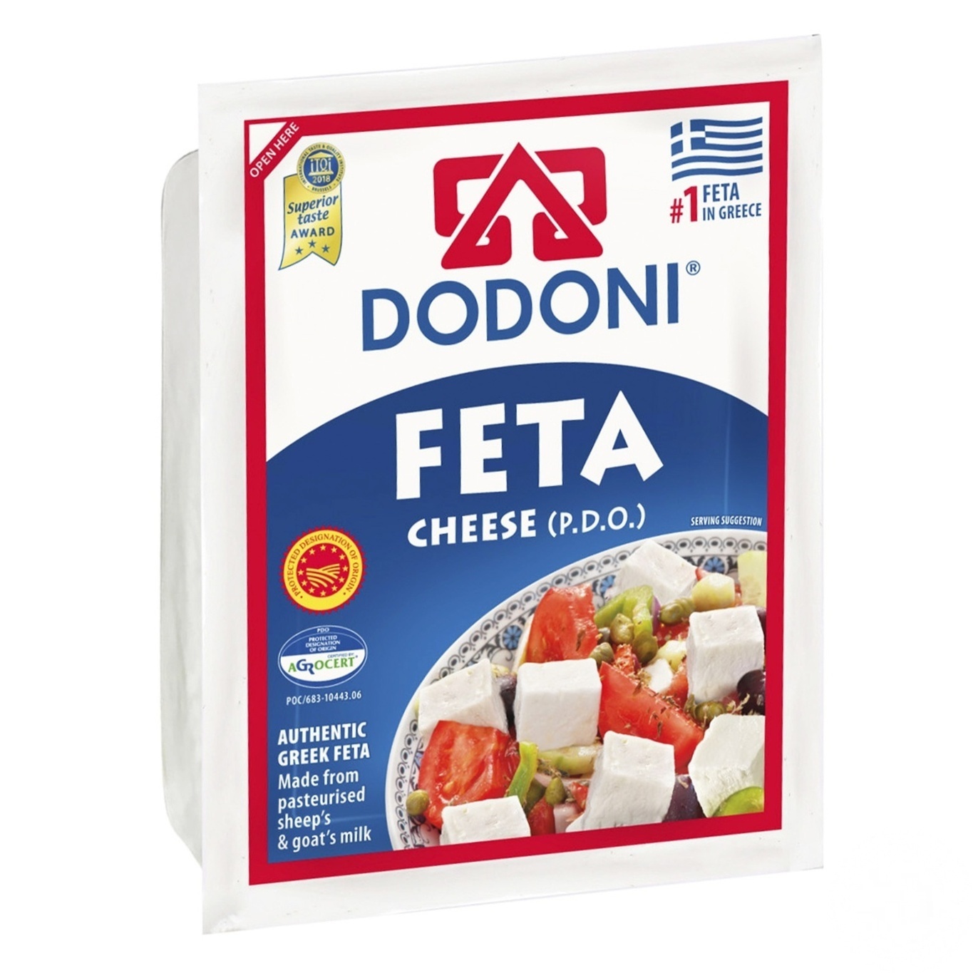 

Сыр Dodoni Фета 43% 150г
