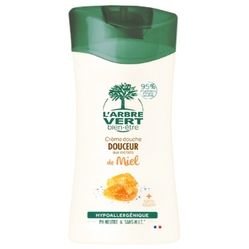 L'arbre Vert Honey Shower Gel 250ml - buy, prices for Auchan - photo 1