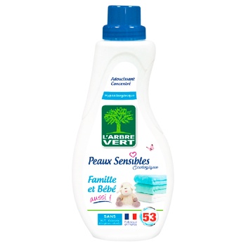 L'arbre Vert Sensitive skin for washing conditioner 800ml - buy, prices for MegaMarket - photo 1