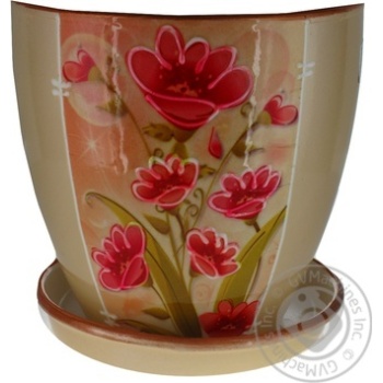 Pot ceramic for flowers 2800ml - buy, prices for NOVUS - photo 1