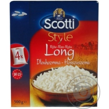 Groats Riso scotti long grain white 500g Italy - buy, prices for NOVUS - photo 3