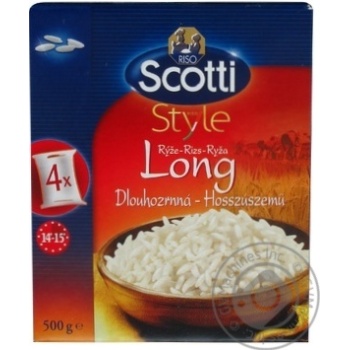 Groats Riso scotti long grain white 500g Italy - buy, prices for NOVUS - photo 2