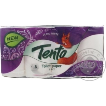 Toilet paper Tento - buy, prices for MegaMarket - photo 1