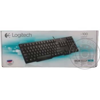 Клавіатура Logitech Classic K100 PS/2 (920-003200) - купить, цены на NOVUS - фото 1