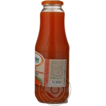 Sterilized juice with pulp Vladam Amber carrots glass bottle 1000ml Ukraine - buy, prices for - photo 16