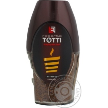 Natural instant sublimated coffee Roberto Totti Nobile Ristretto Arabica 100g Russia - buy, prices for - photo 17