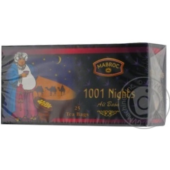 tea mabrok 1001 nights black 25pcs 50g cardboard box Sri-Lanka - buy, prices for - photo 5