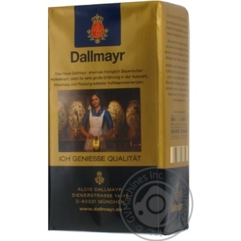 Кофе Dallmayr Продомо 100% Арабика молотый 500г купить, цены на МегаМаркет - фото 2