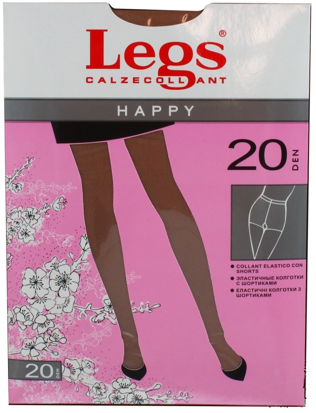 

Колготы Legs Happy женские amber 20ден 1/2р