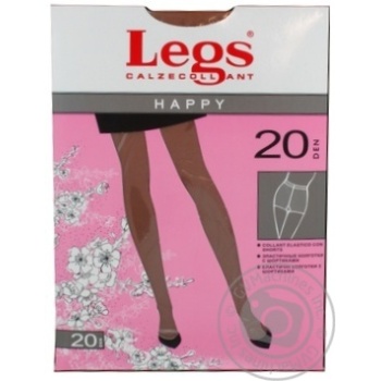 Колготи Legs Happy жіночі amber 20ден 3р - купити, ціни на ULTRAMARKET - фото 3