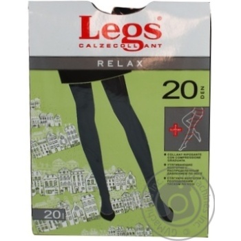 Колготи Legs Relax 20Den жіночі р.5 Nero - купити, ціни на ULTRAMARKET - фото 1