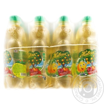 Zhyvchyk strongly carbonated with juice apple beverage 500ml - buy, prices for METRO - photo 1