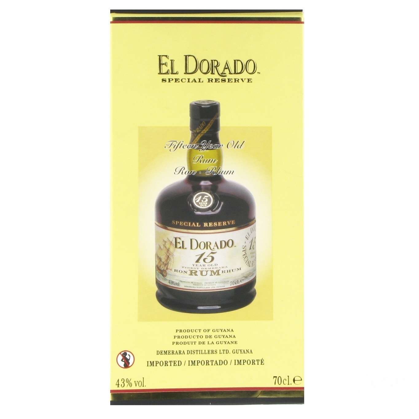 

Ром El Dorado 15yo 43% 0,7л